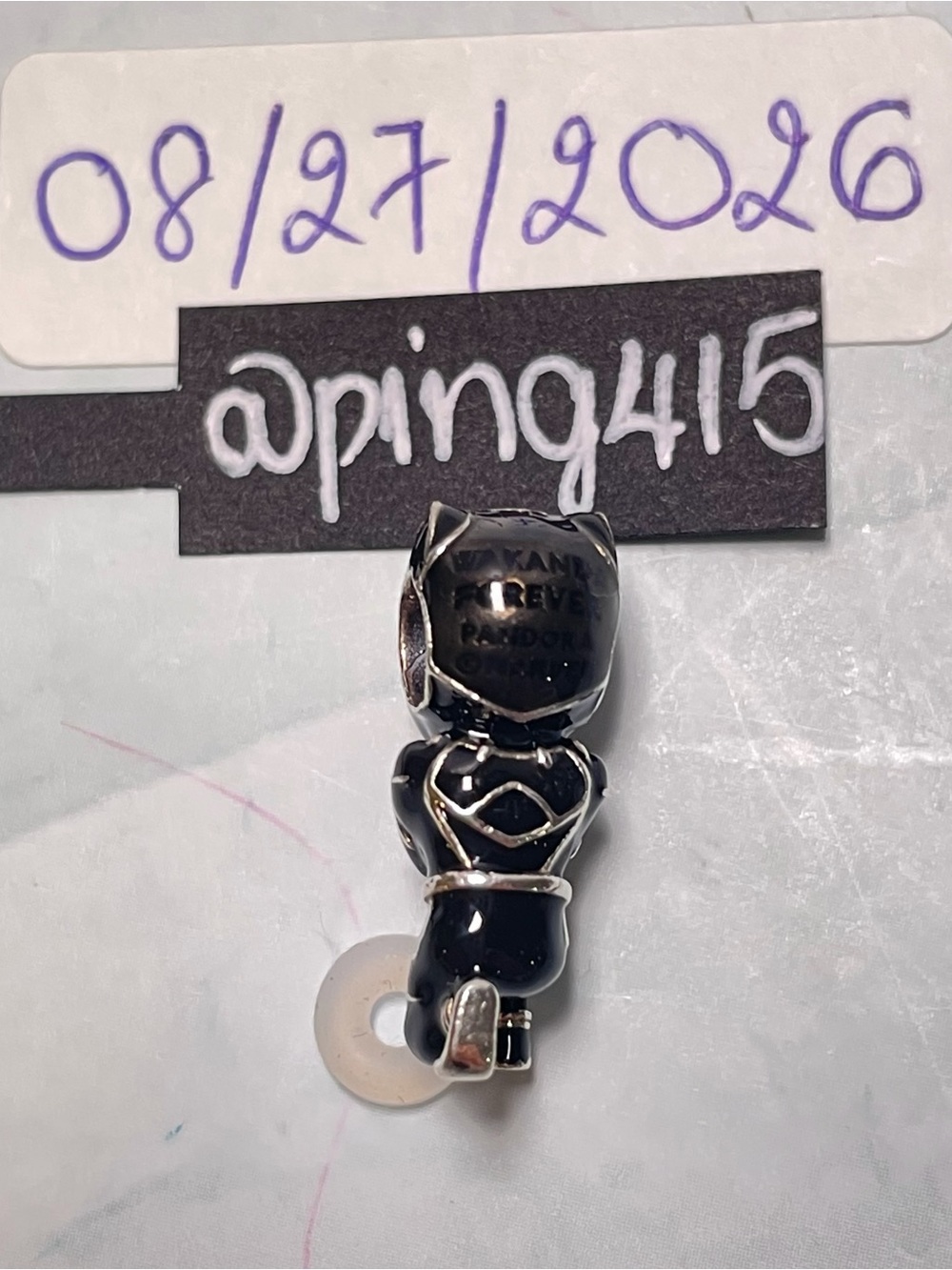 Pandora Marvel Black Panther charm - Picture 12 of 15